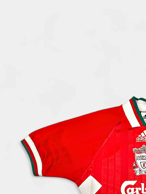 Liverpool 1993-1995 Football Shirt made by Adidas size XS