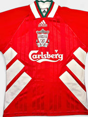 Liverpool 1993-1995 Football Shirt made by Adidas size XS