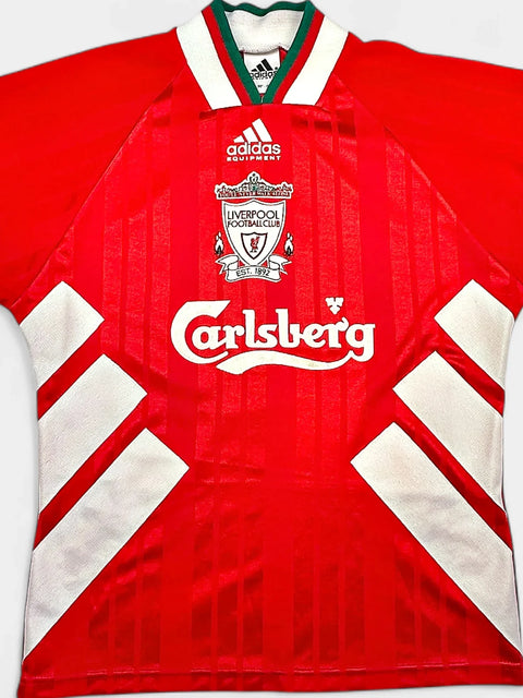 Liverpool 1993-1995 Football Shirt made by Adidas size XS