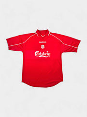 Liverpool 2000-2002 Football Shirt made by Reebok size Large.