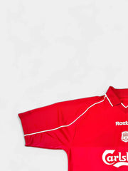 Liverpool 2000-2002 Football Shirt made by Reebok size Large.