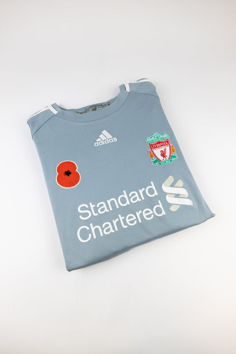 Liverpool 2010-11 Football Shirt made by Adidas size XXL