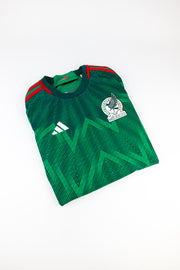 Mexico 2022 Football Shirt made by Adidas size Small.