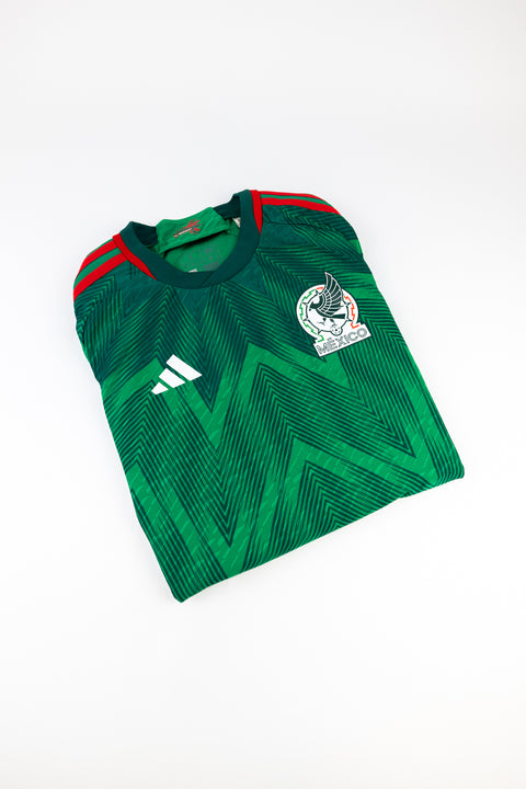 Mexico 2022 Football Shirt made by Adidas size Small.