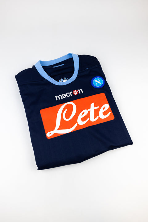 Napoli 2010-11 Football Shirt made by Macron size XL.