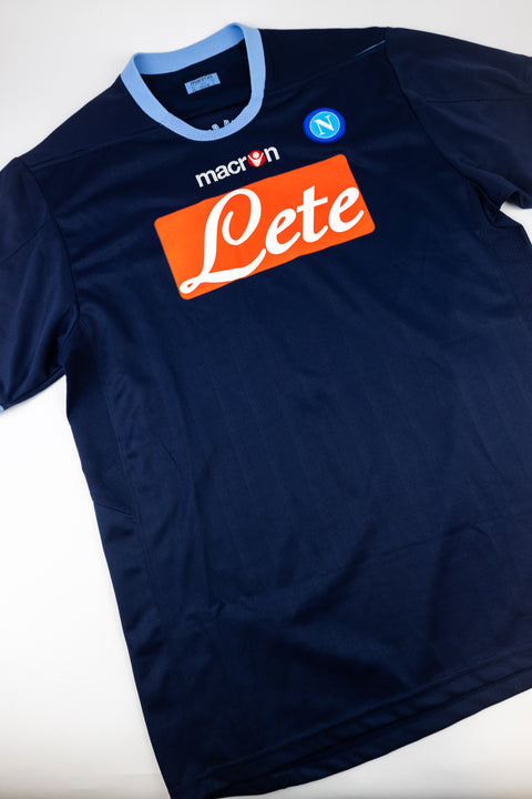 Napoli 2010-11 Football Shirt made by Macron size XL.