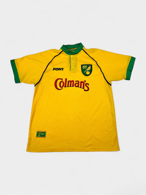 Norwich City football jersey – Retro Football Shirts