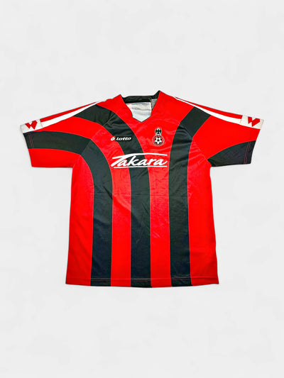 OGC Nice 2009-10 Football Shirt made by Lotto size Large.