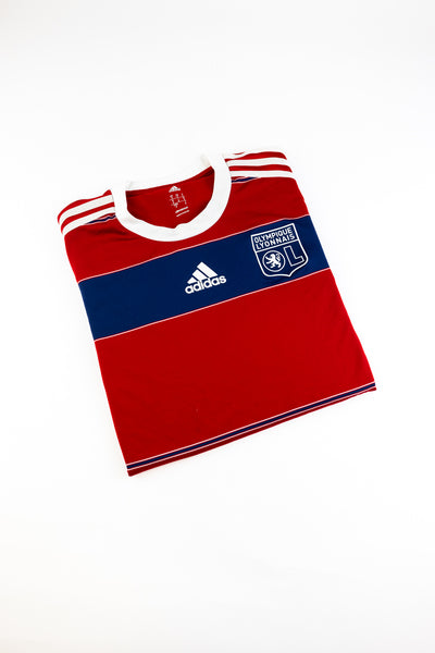 Olympique Lyonnais 2013-14 Football Shirt made by Adidas size medium