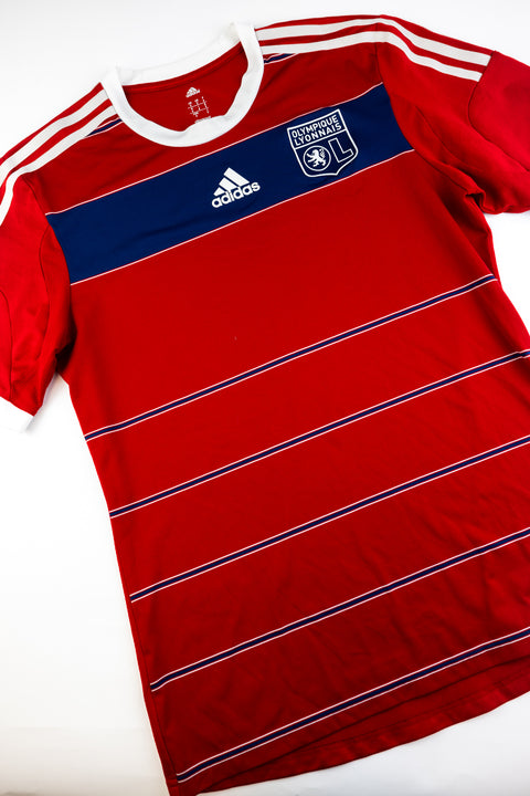 Olympique Lyonnais 2013-14 Football Shirt made by Adidas size medium