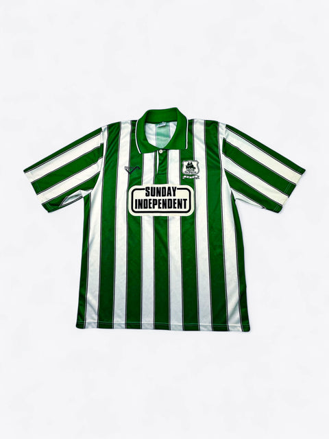 Plymouth Argyle 1990-1992 Football shirt made by Ribero