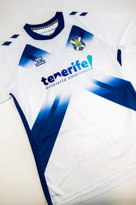 CD Tenerife 2024-25 Hummel football shirt made by Hummel available in various sizes.