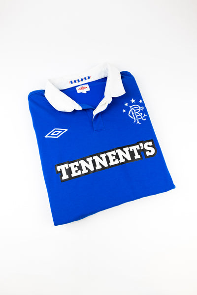 Rangers FC 2011-12 Football Shirt made by Umbro size XL