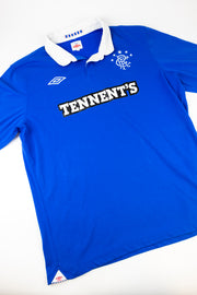 Rangers FC 2011-12 Football Shirt made by Umbro size XL