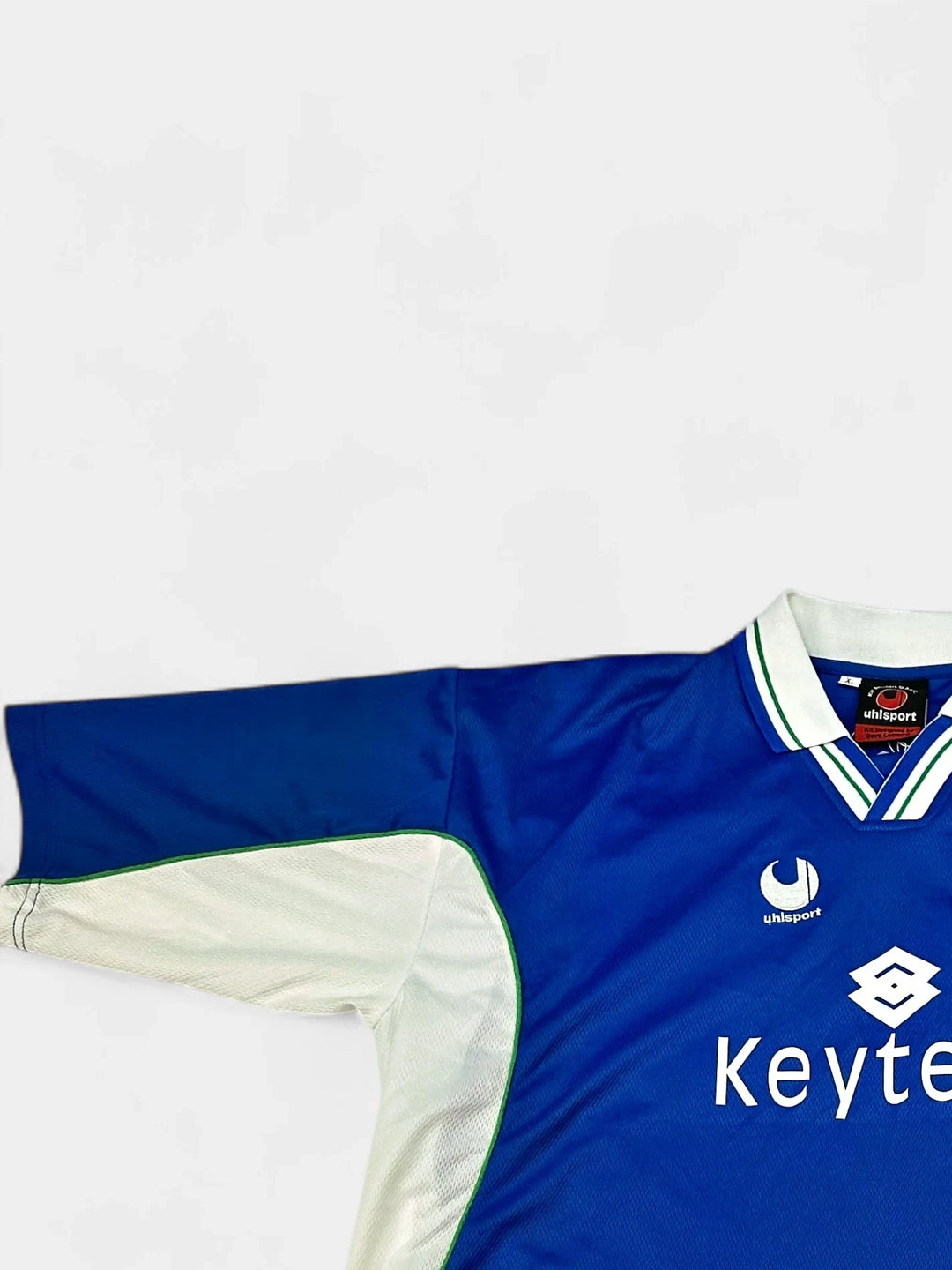 Maillot De Football Vintage SAINT-MALO – Uhlsport Blanc Taille XL, Porté