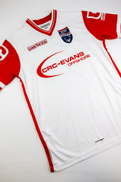 Ross County 2015-16 Football Shirt made by Carbrini size XLB