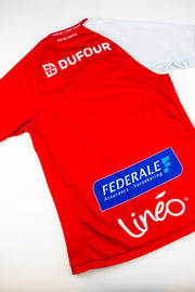 Royal Excel Mouscron 2018-19 Football Shirt Made by Erima Size Small