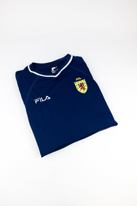 Scotland 2000-02 football shirt made by Fila size XL