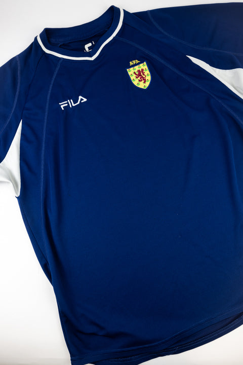 Scotland 2000-02 football shirt made by Fila size XL