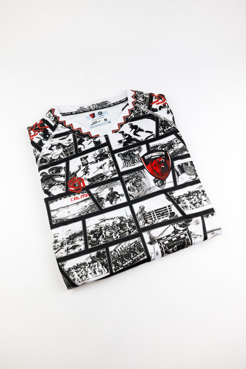 Serpong City 2023-24 Football Shirt made by Calma available in size Medium.