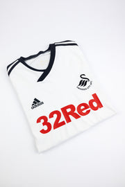 Swansea City 2011-12 Football Shirt made by Adidas size XL