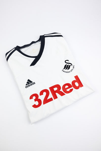 Swansea City 2011-12 Football Shirt made by Adidas size XL