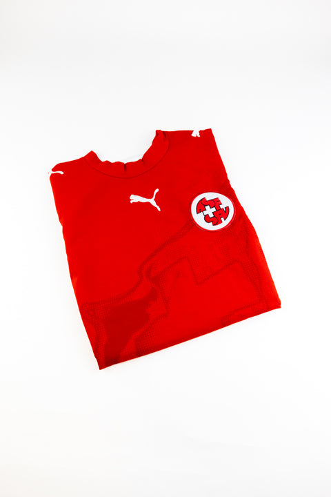 Switzerland 2006 Football Shirt Made by Puma Size Small