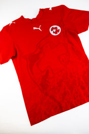 Switzerland 2006 Football Shirt Made by Puma Size Small