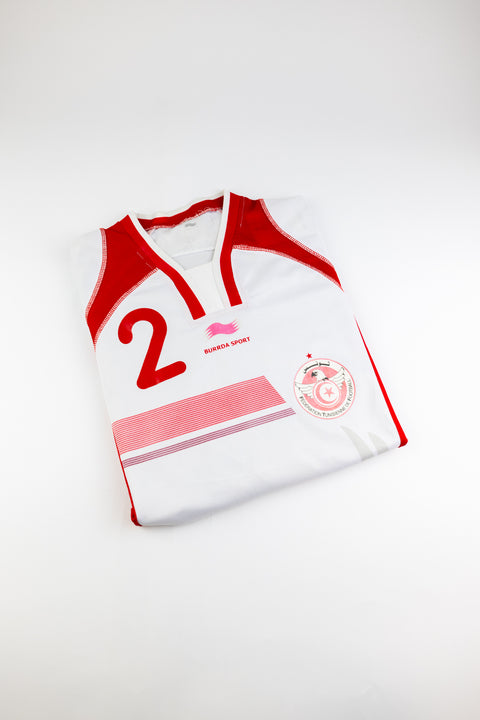 Tunisia 2014-15 Football Shirt made by Burrda Sport size Small