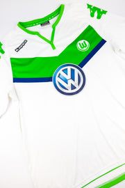 VFL Wolfsburg 2015-16 Football Shirt Made by Kappa Size 2XL