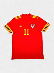 Wales 2020-2021 Football Shirt made by Adidas size Medium