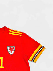 Wales 2020-2021 Football Shirt made by Adidas size Medium