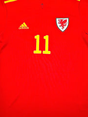 Wales 2020-2021 Football Shirt made by Adidas size Medium