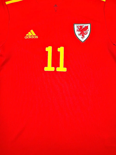 Wales 2020-2021 Football Shirt made by Adidas size Medium