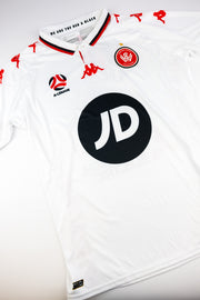 Western Sydney Wanderers 2020-21 Football Shirt Made by Kappa Size Large