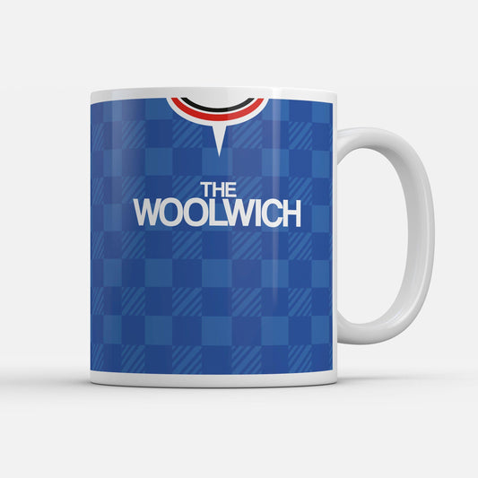 Charlton 1990 Away Retro Inspired 11oz Mug