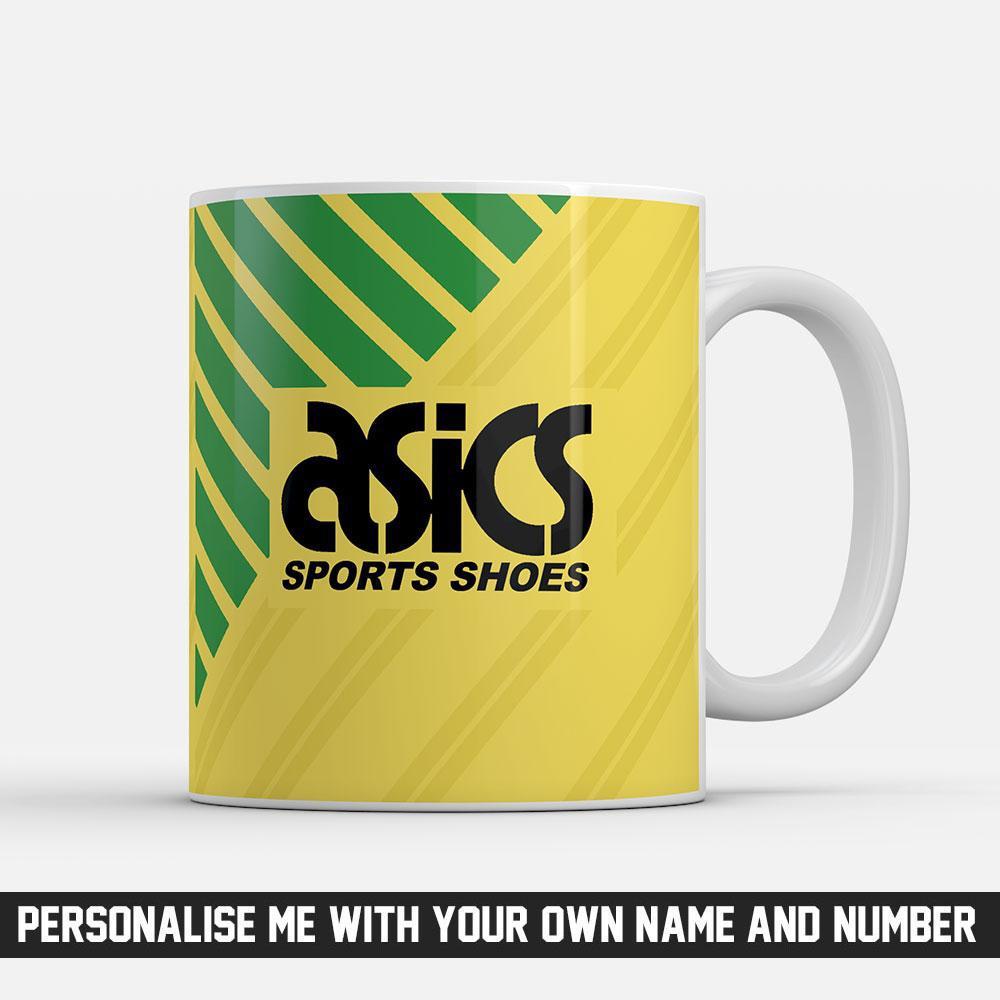 Norwich 89-92 Home Kit Retro 11oz Mug